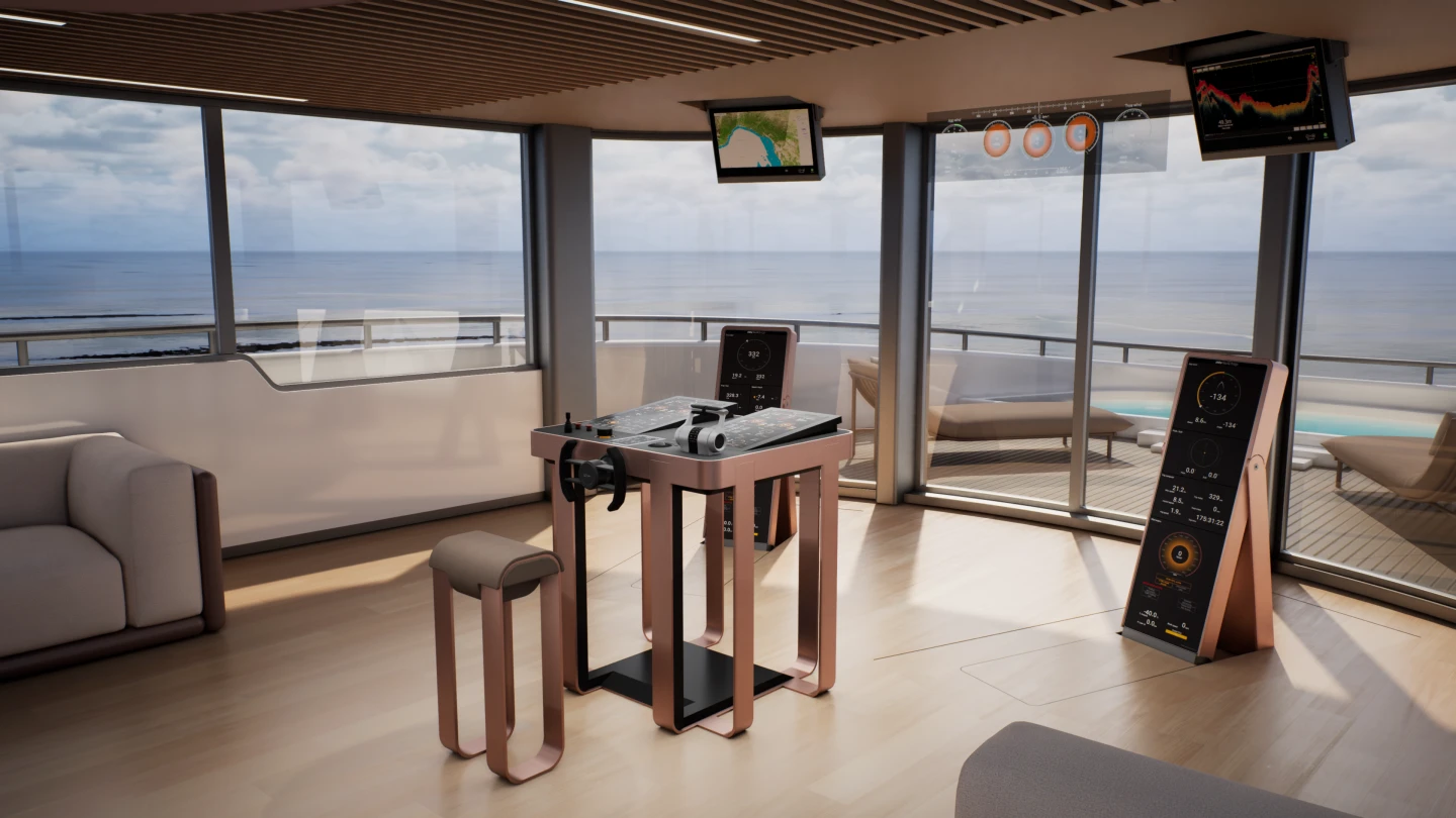 Rolls-Royce 'Point Break' yacht helm vanishes for extra party space