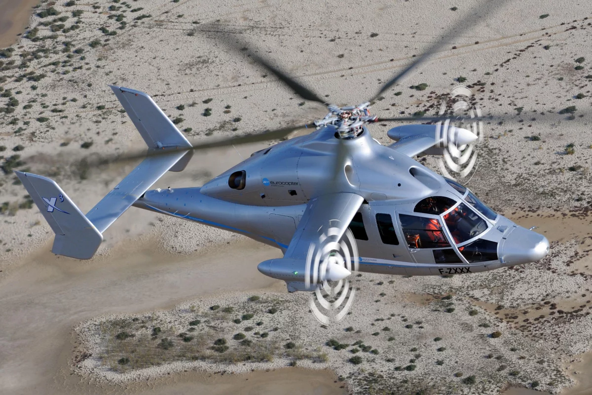 The Eurocopter X3 demonstrator test flight (Image: Patrick Penna)