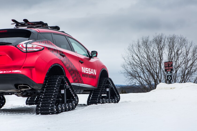 Nissan reveals a trio of Winter Warriors in time for the Chicago Auto Show