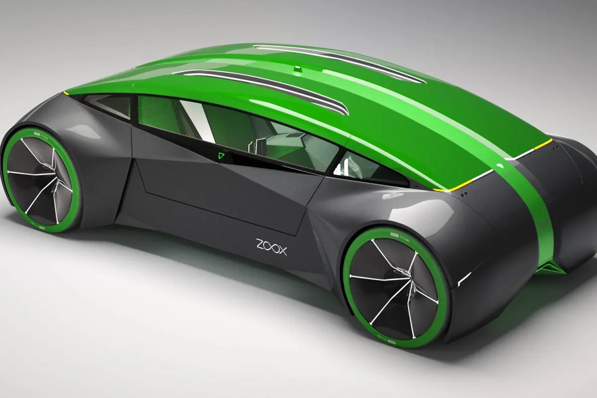 The Boz design is driven by four electric motors mounted at the wheels
