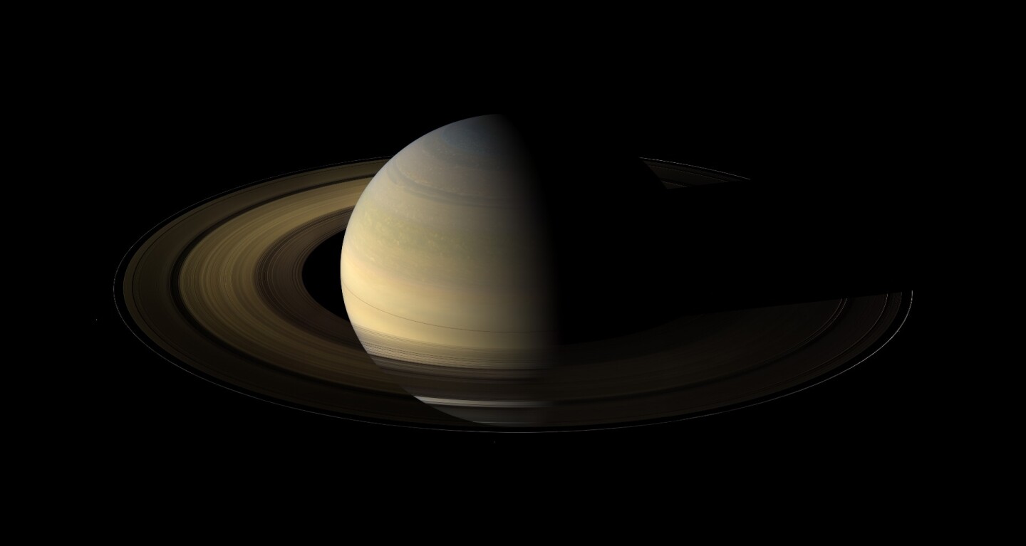 Saturn was visited by the Pioneer and Voyager missions