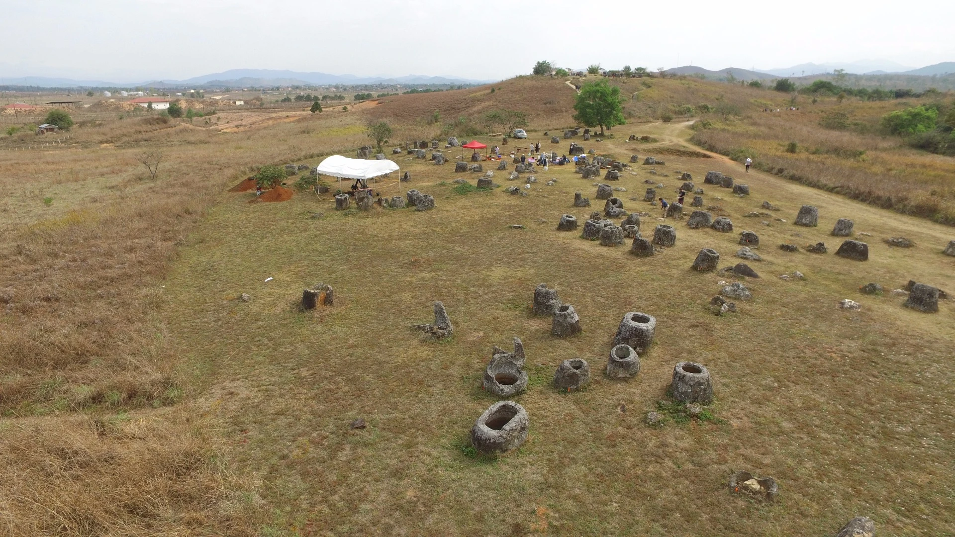 The team's Cave2 technology is a system that takes purpose-shot drone footage and turns it into virtual replicas of archaeology dig sites