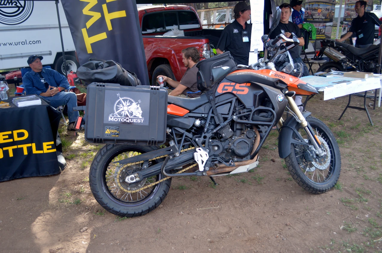 Motorcycle Village at Overland Expo 2014