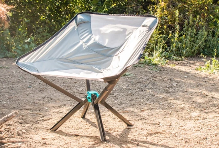The Go Chair is tear-proof and waterproof