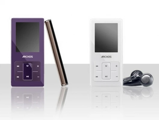 The Archos 2 fits comfortably in the palm