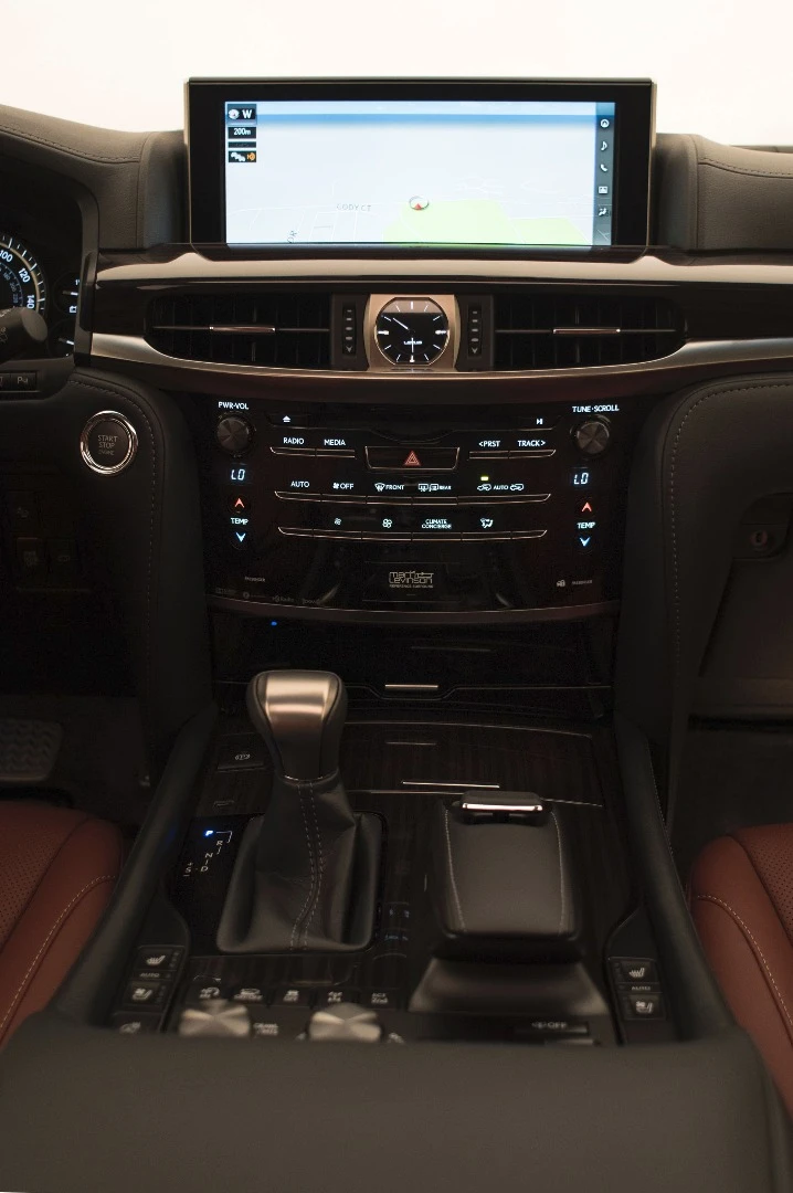 The interior is dominated by a 12.3-inch widescreen-style infotainment screen powered by Lexus Enform and its smartphone-integrated services and apps