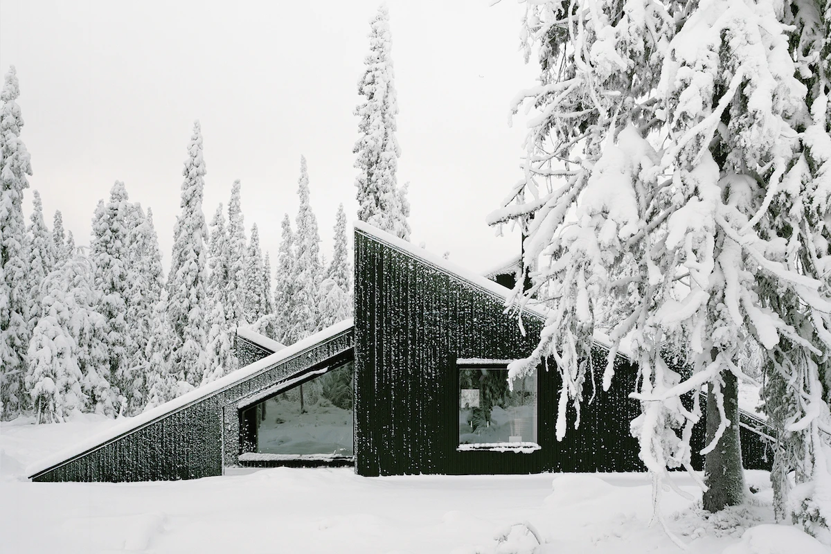The cabin was completed in January, 2016