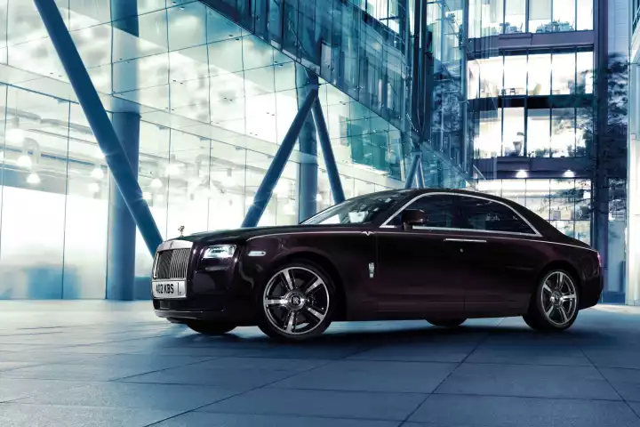 The Rolls-Royce Ghost V-Specification is available as a limited edition