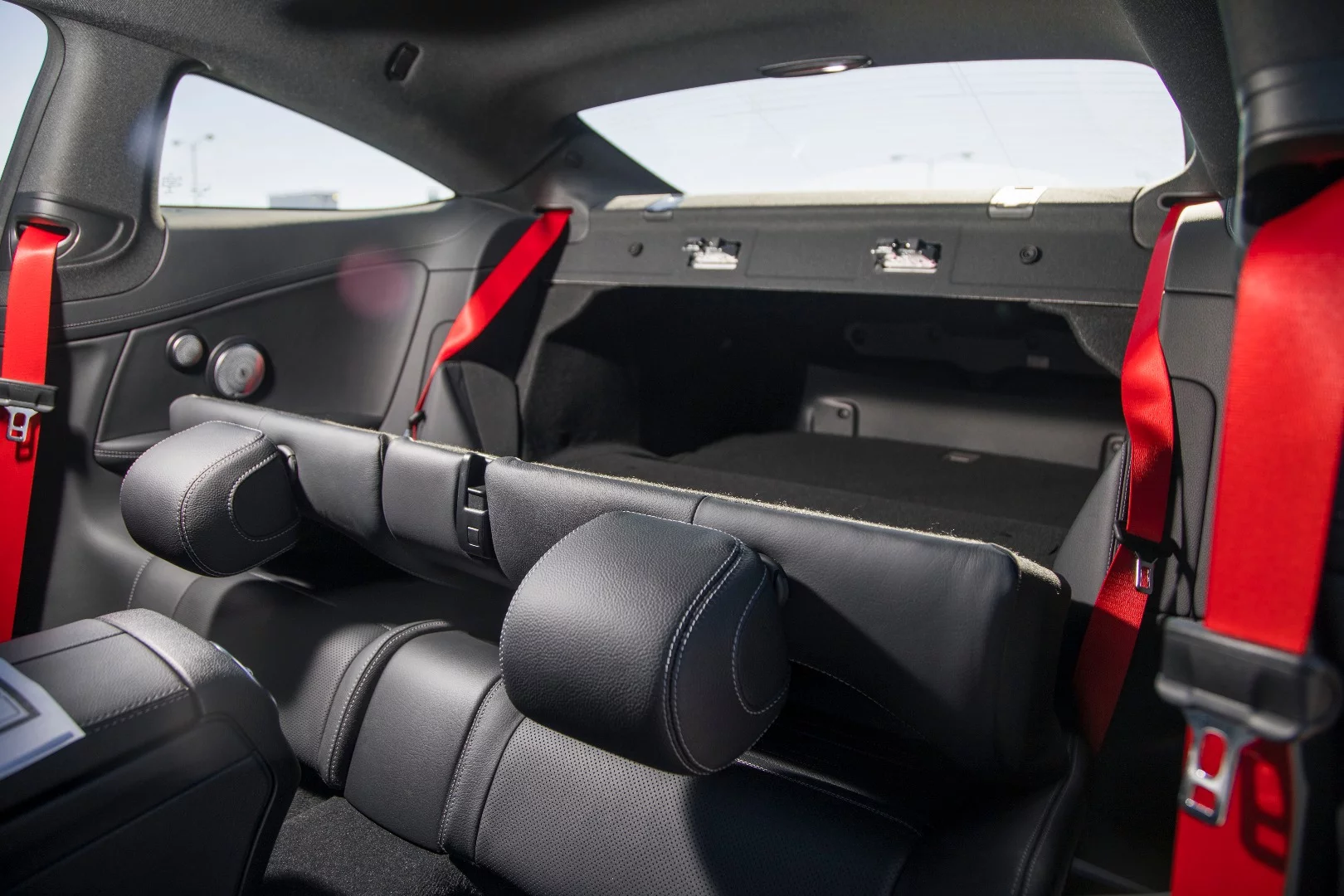 The cramped rear seating, while beautiful to look at, is largely for children or pets, but folds down to add some extended cargo space for the 2018 C43