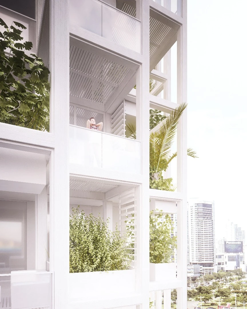 The Vijayawada Garden Estate uses a modern construction approach