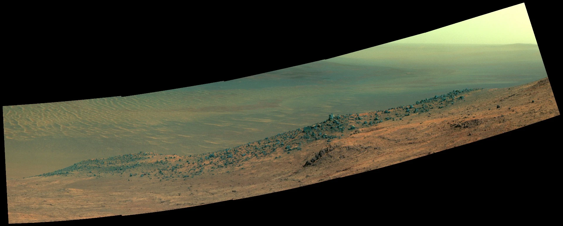 Panorama of Wharton Ridge