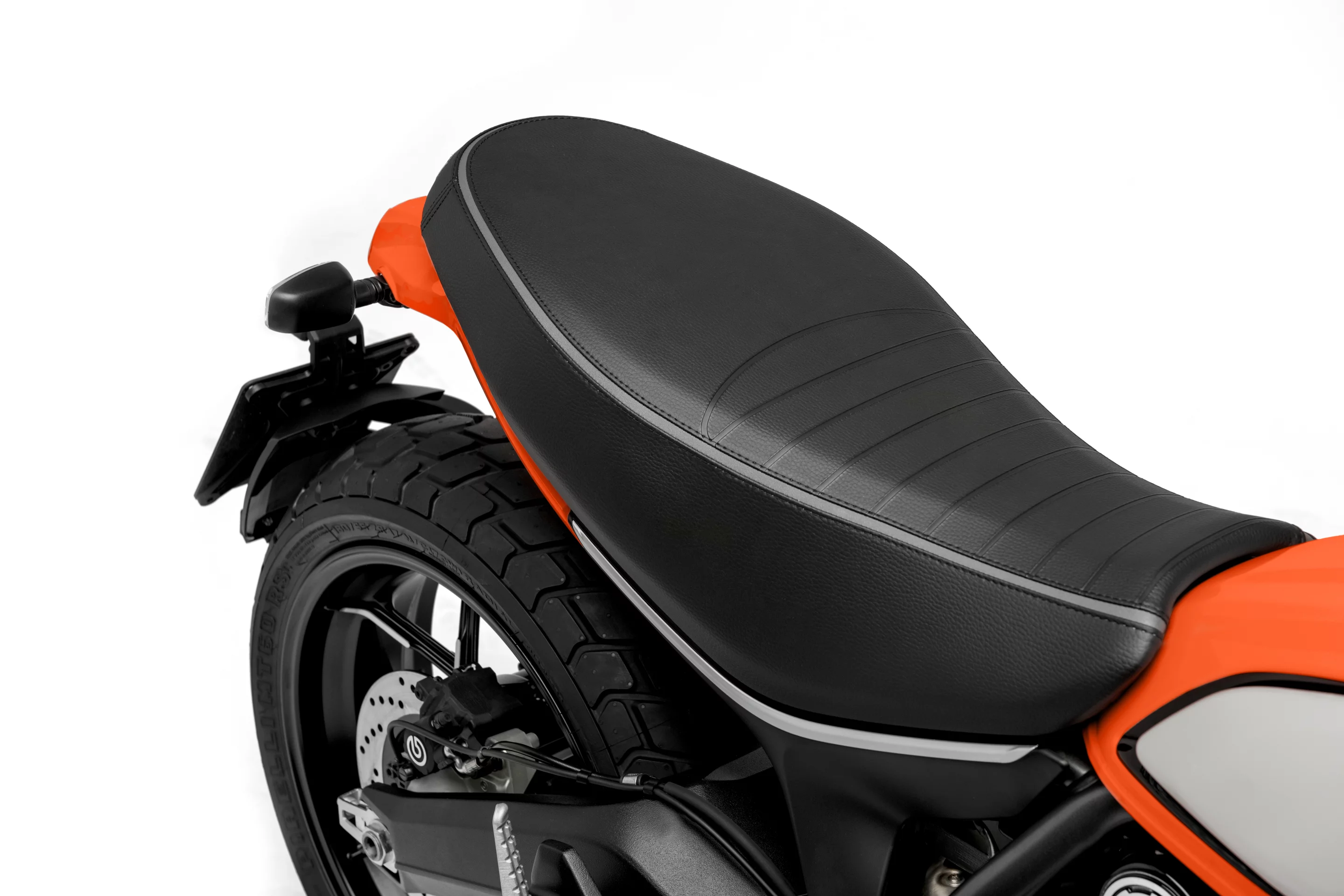 2019 Ducati Scrambler "Joyvolution": seat has been flattened out