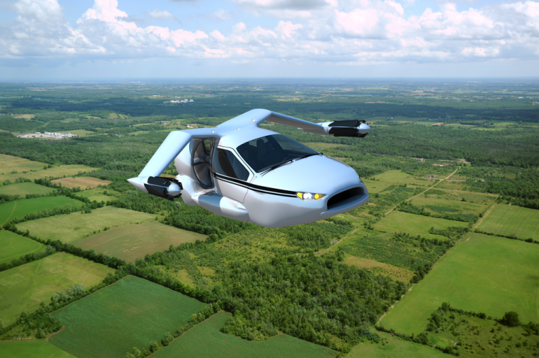 The TF-X is Terrafugia's vision for a flying commuter car