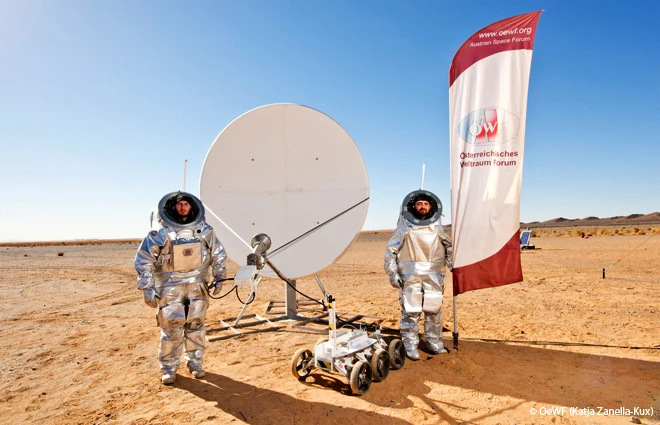 Beginning of Mars1013 (Image: OeWF (Katja Zanella-Kux))