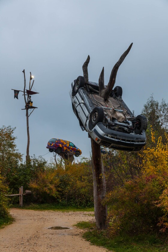 Kulturinsel Einsiedel: I hope that isn't my hire car
