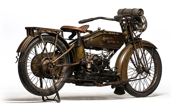 This 1920 Harley-Davidson Model W (Lot S148) is estimated to fetch between $55,000 and $75,000