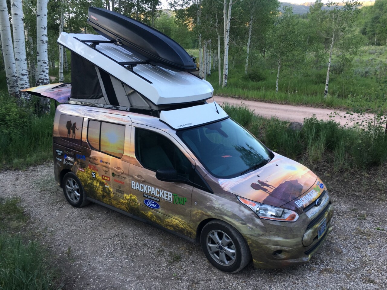 Ford Transit Connect Camper >> Ursa Minor Pops The Top On The Ford Transit Connect To Ford Transit Connect Camper >> Ursa Minor Pops The Top On The Ford Transit Connect To