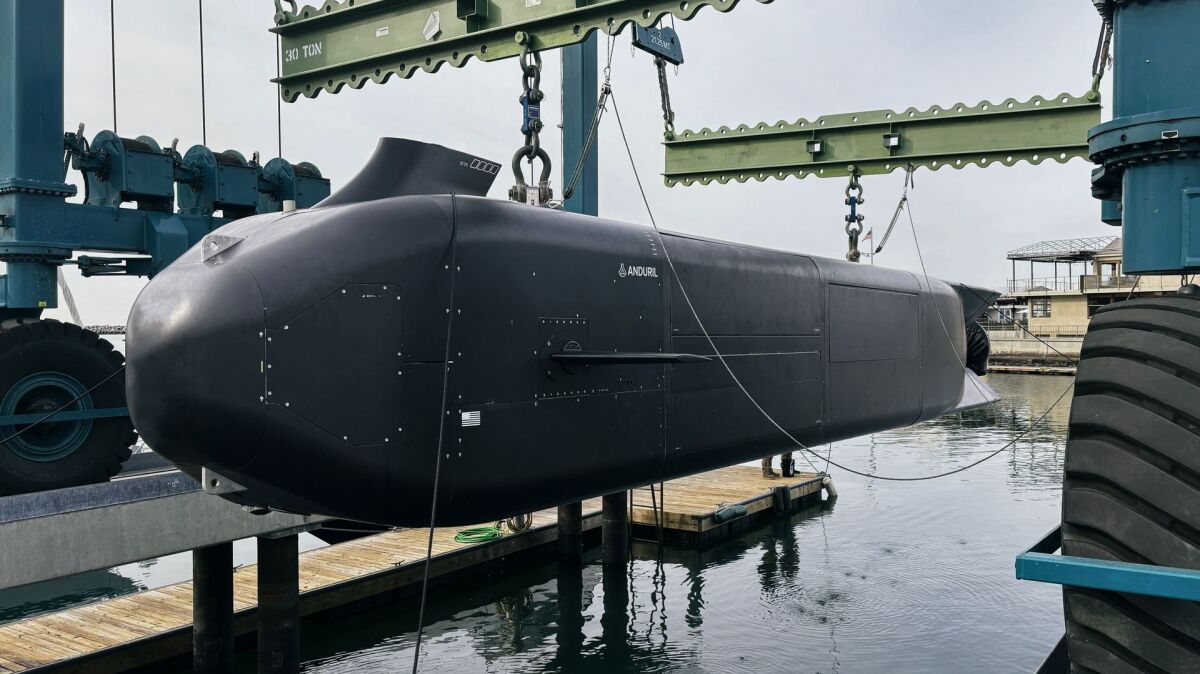 US Navy picks robot sub 'mothership' to unleash underwater drone swarms