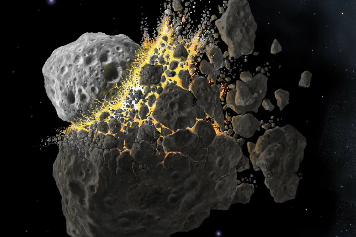 Researchers have found that 85 percent of asteroids in the inner belt could have come from just five or six ancient minor planets