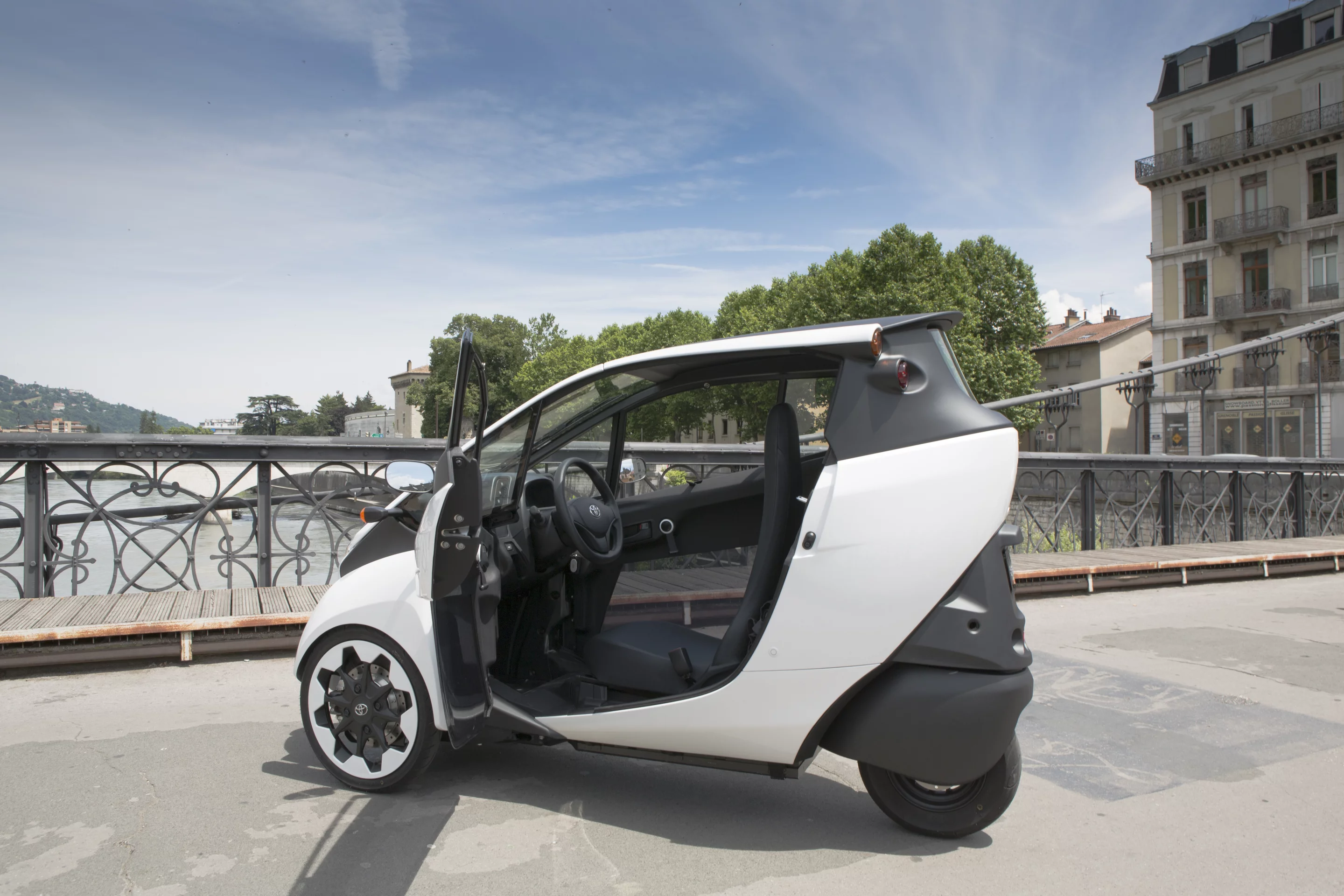 The Toyota iROAD helps to solve the "last mile" problem