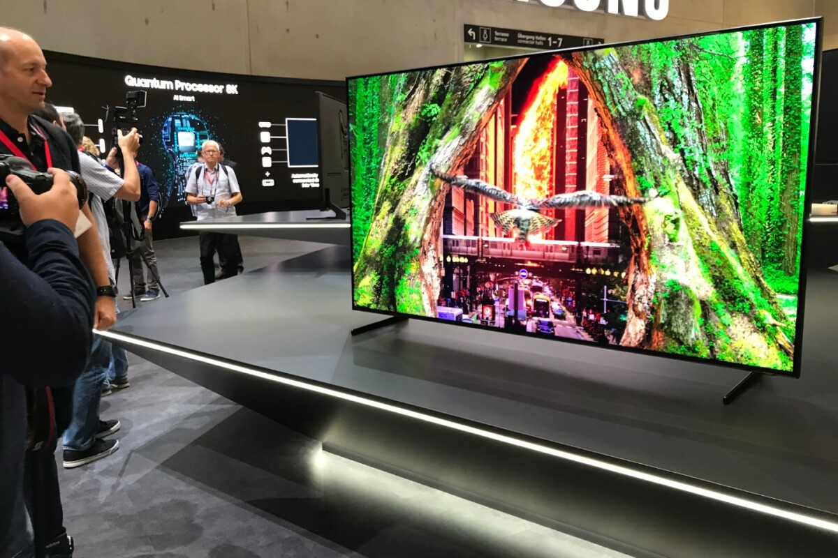 Samsung enters the 8K fray with big screen QLED TVs