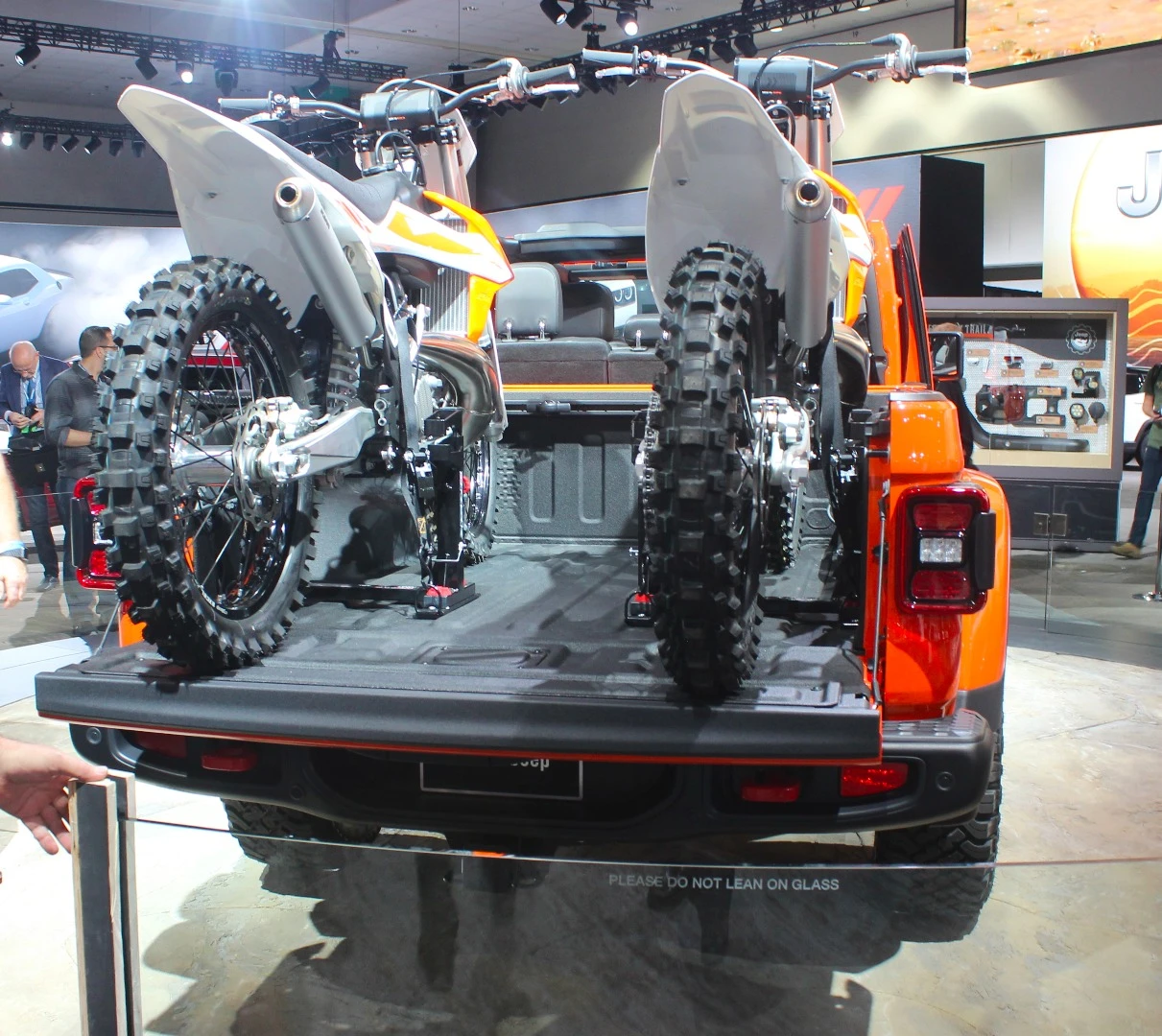 Signature Jeep square tail lamps are another feature of the Jeep Gladiator
