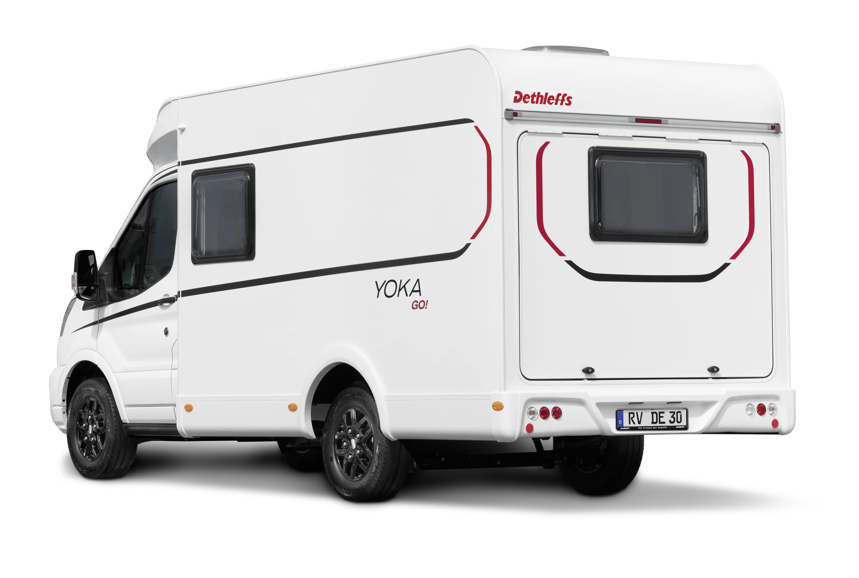 Unlike the average motorhome, Dethleffs' new Yoka Go has a full-size lift-gate