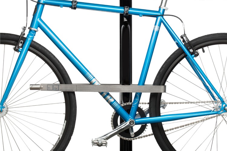 A photo of the original version of the TiGr lock, which can still be purchased
