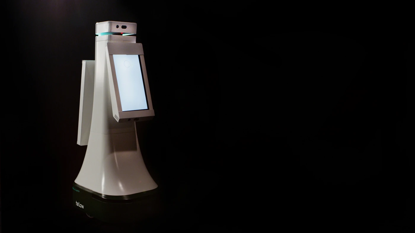 The OSHbot can communicate with human staff