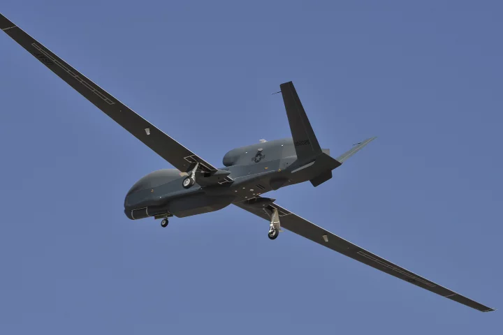 First flight for MP-RTIP equipped Global Hawk (Photo: Northrop Grumman)