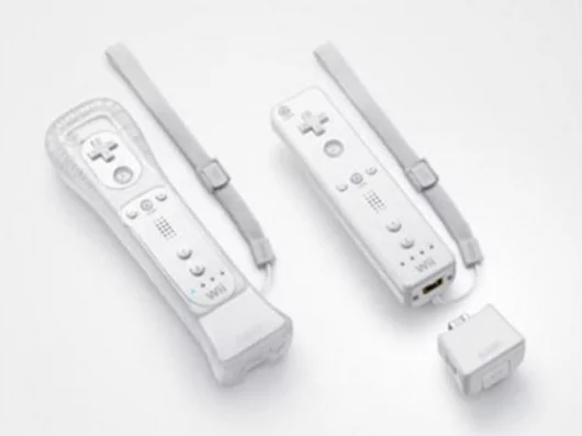 The new Wii MotionPlus accessory.