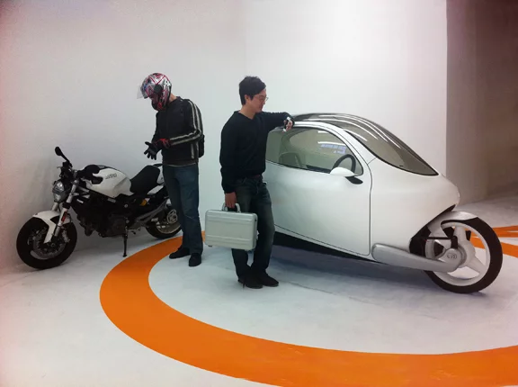 The C-1 is proposed as a safer alternative to regular motorcycles