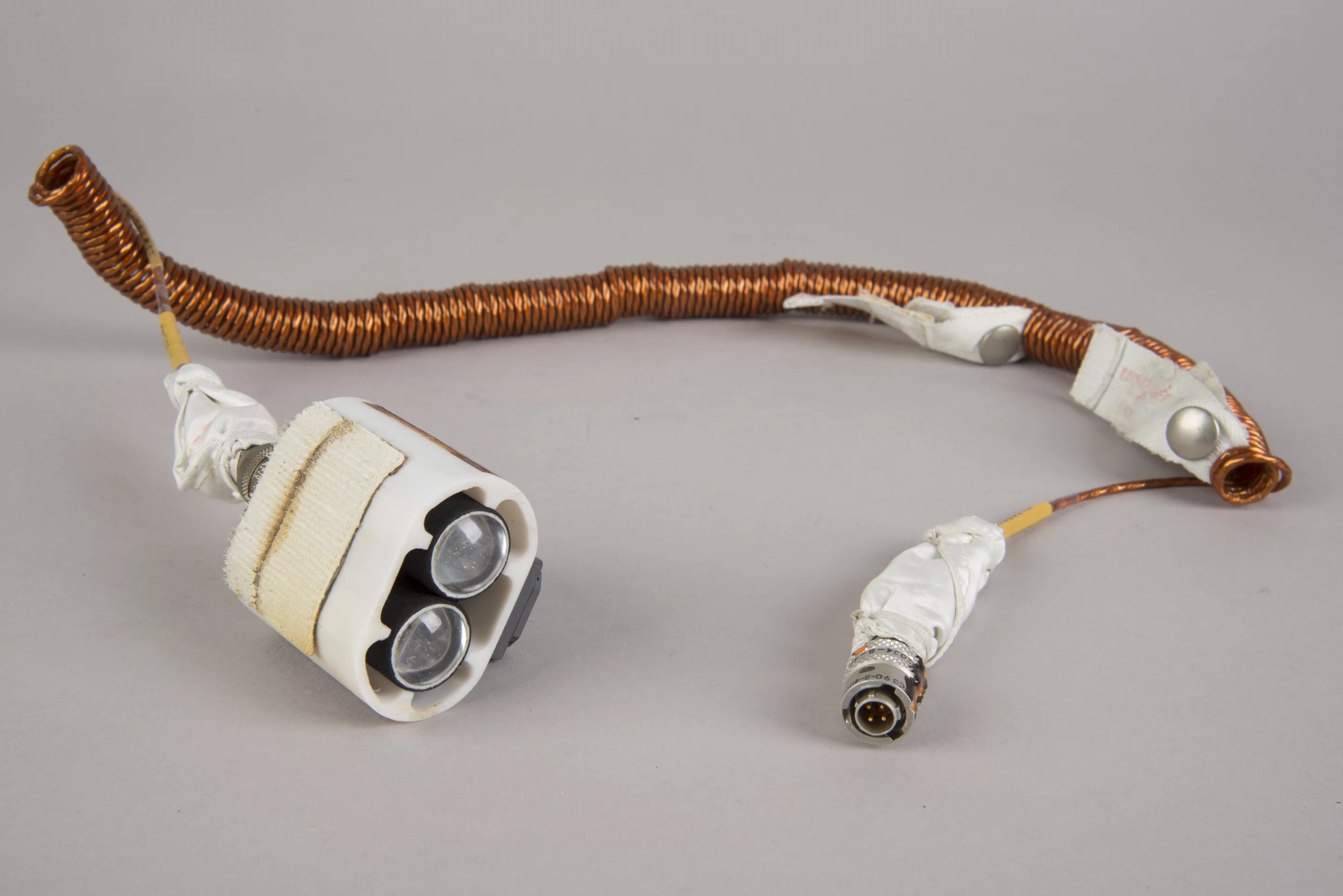 Utility light with Velcro fittings (Photo: National Air and Space Museum)