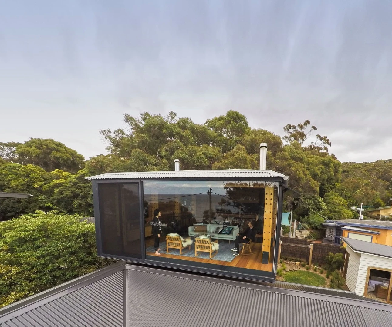 "There are too many beautiful old shacks being demolished, and Austin Maynard Architects won’t be part of it," says the firm