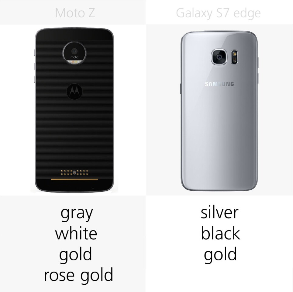 Color options