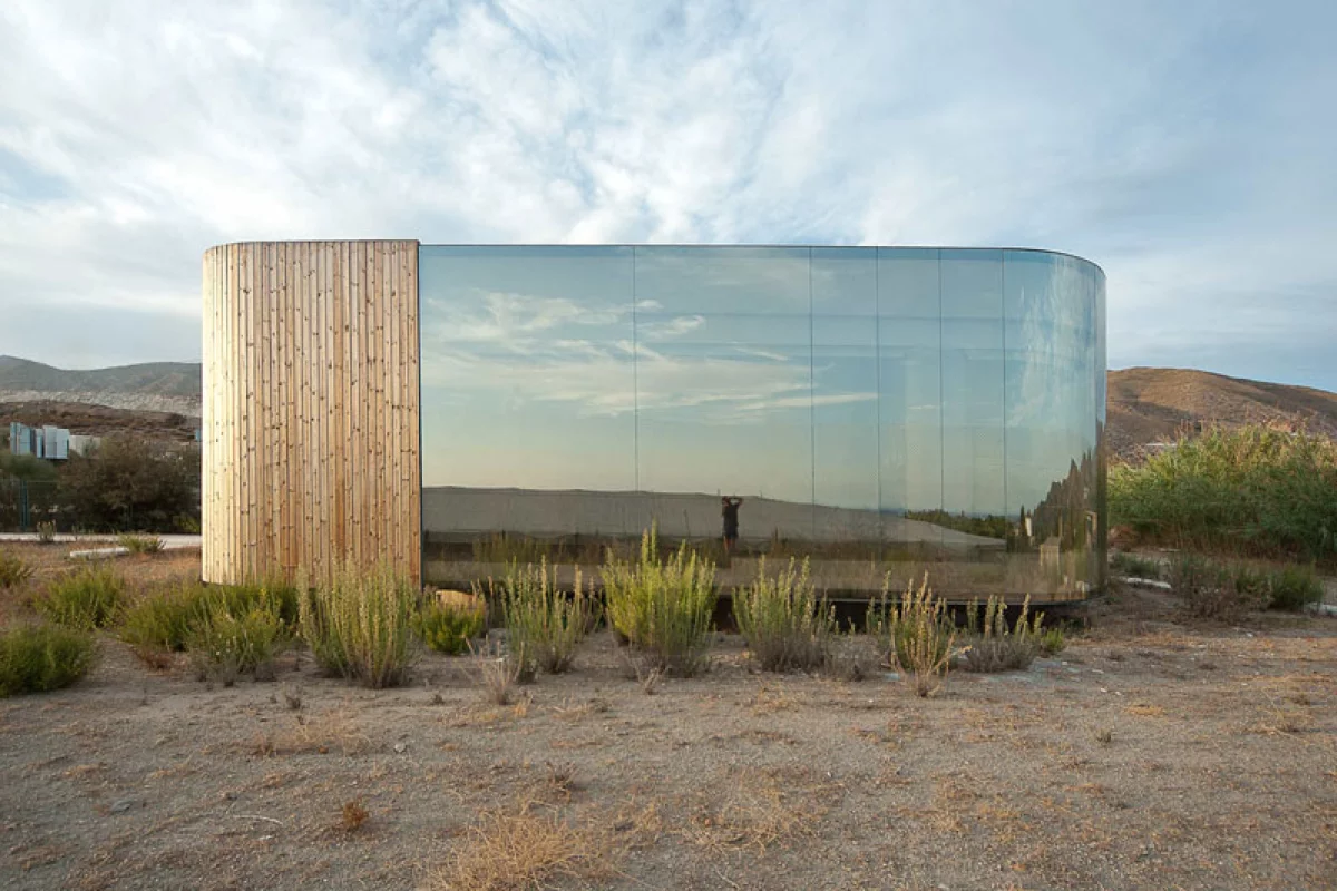 The Non Program Pavilion aims to seamlessly integrate contemporary design with sustainability