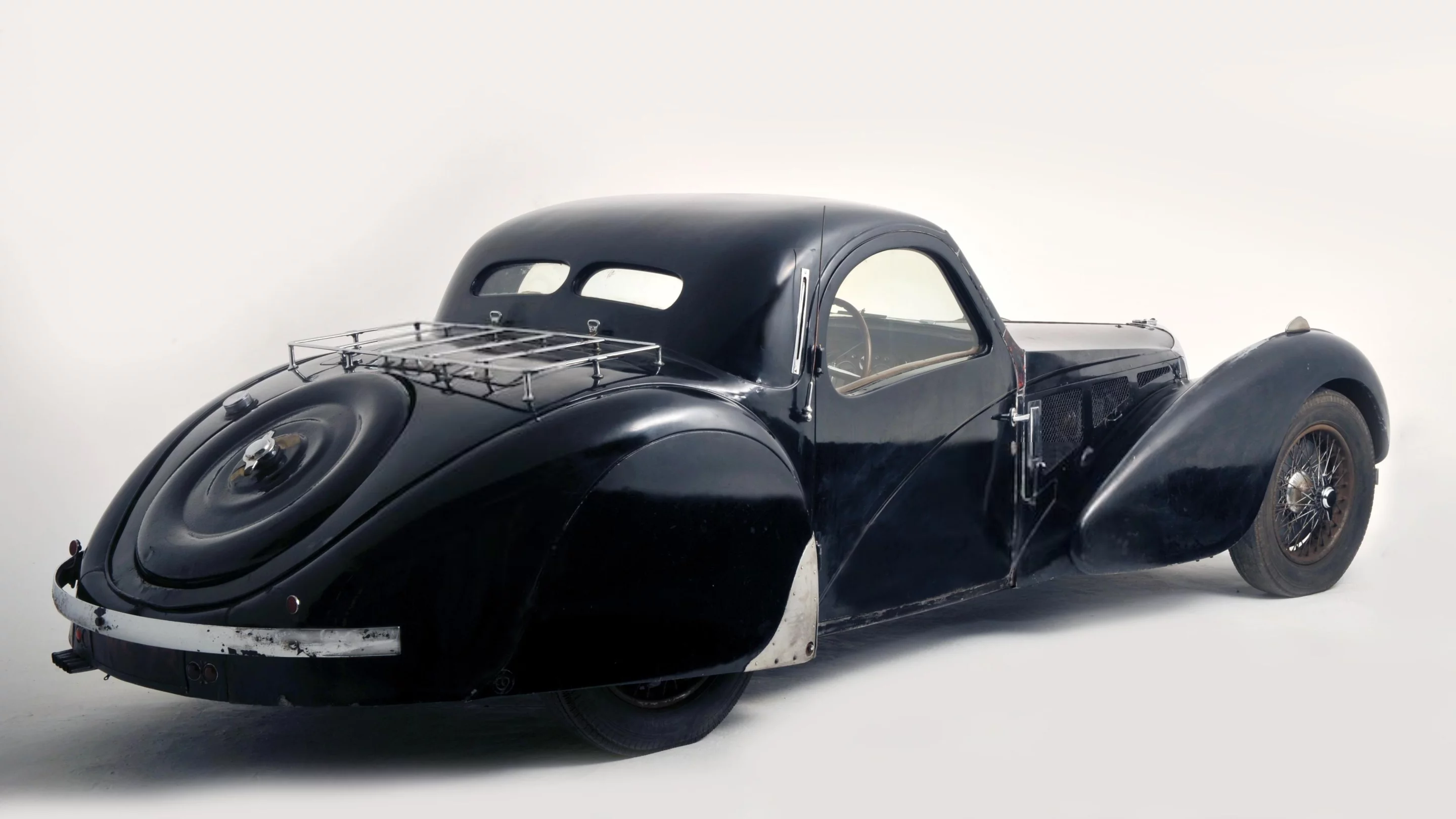 The “Barnfind of the decade” in 2009 was declared to be this Bugatti Type 57S. Rediscovered after 50 years, the car sold for €3,417,500 ($4,408,575) at a Bonhams auction in Paris.