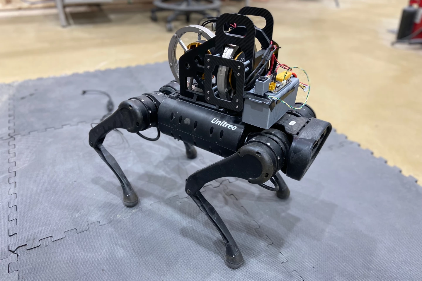 Each RWA generates up to 5 Nm (3.7 lb ft) of torque along its respective axis