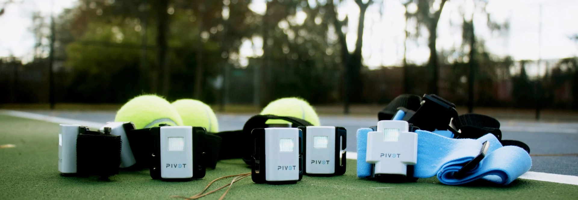 Pivot is a lightweight multi-sensor wearable for tennis players