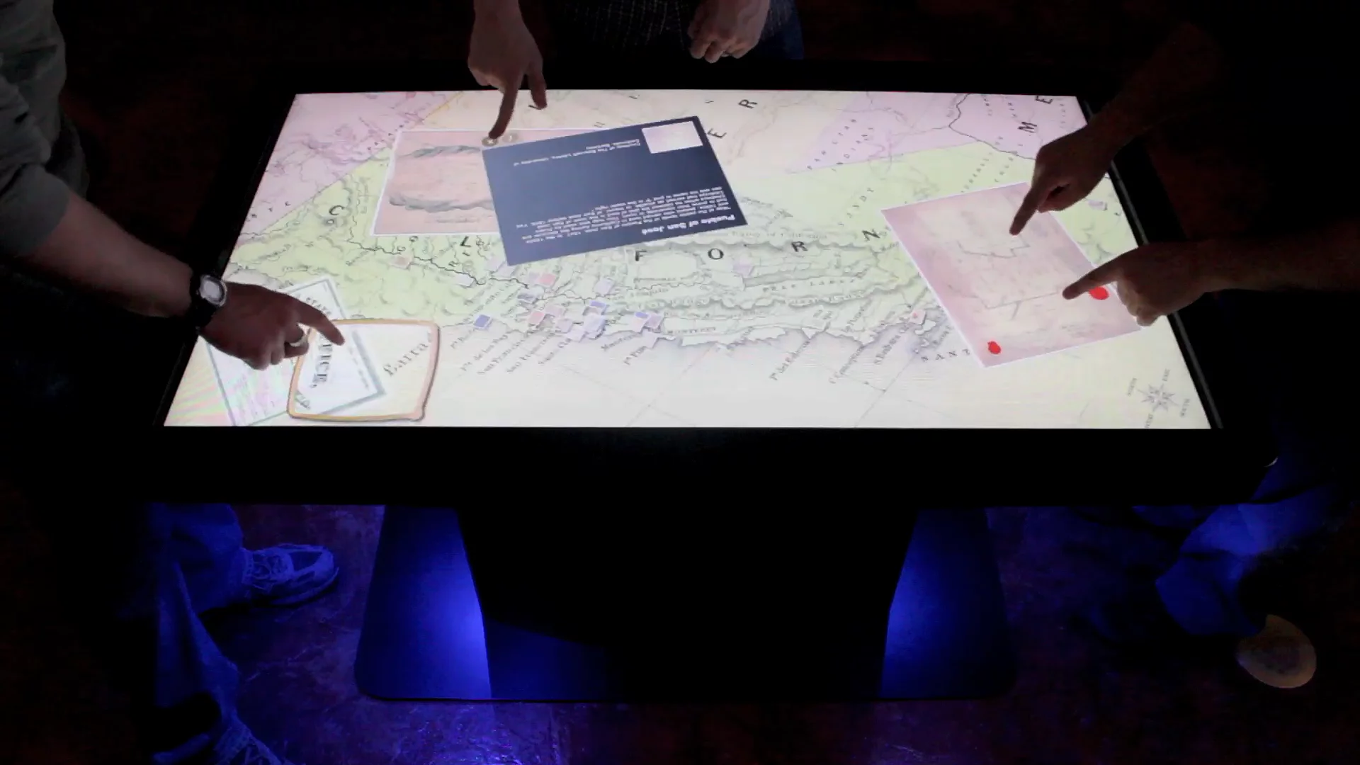 The new MT55 HD Multitouch Table from Ideum features a 55-inch high definition LCD display with a solid state multi-touch system, and is powered by a quad-core processor and NVIDIA graphics