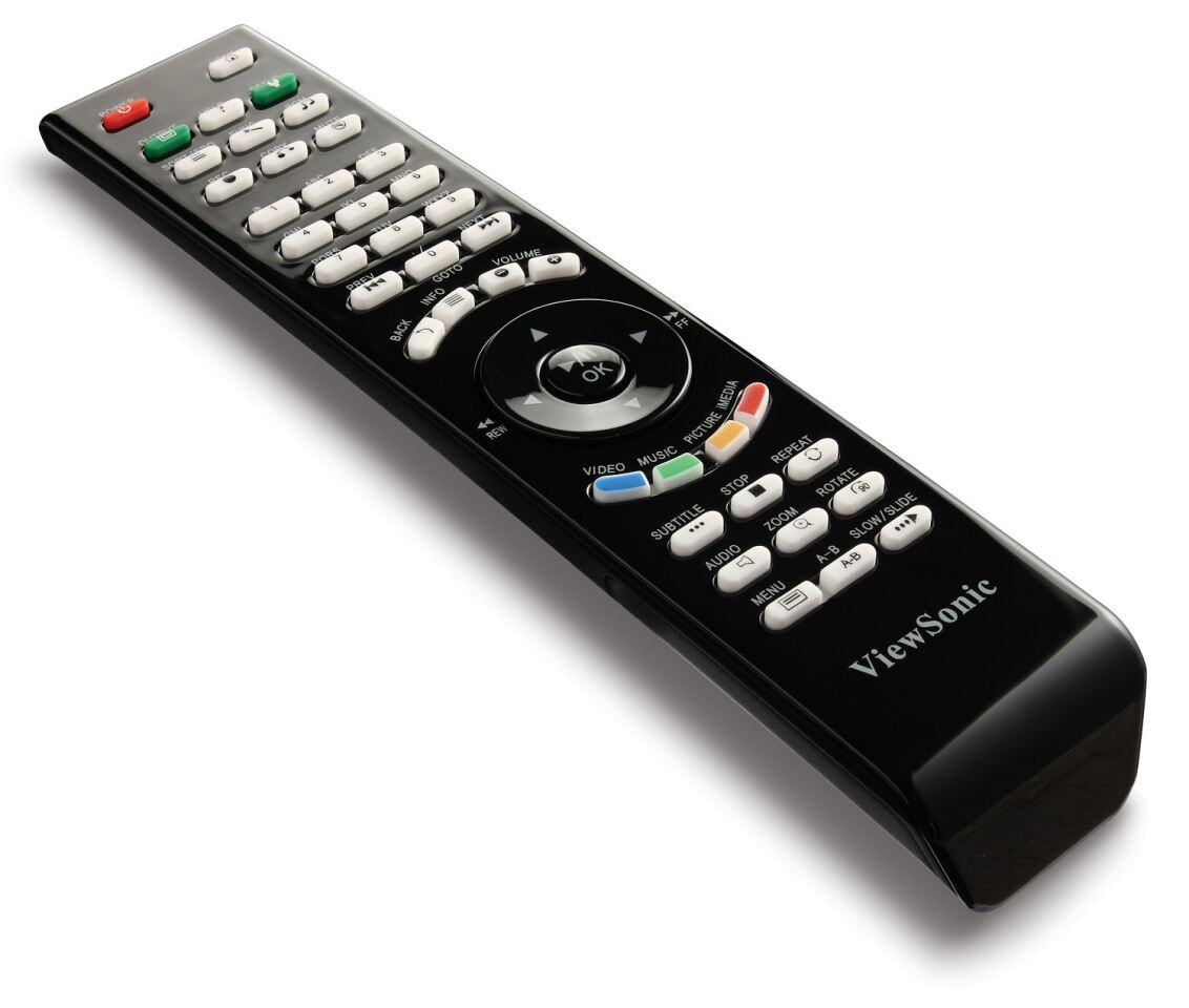 The full-sized remote is a far cry from tacky credit-card sized efforts