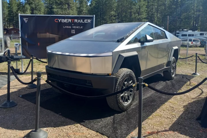 The Cybertrailer makes its first (non) appearance at Overland Expo West 2024