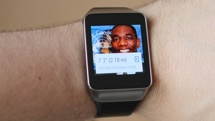 Android Wear can answer trivia questions in just a few seconds