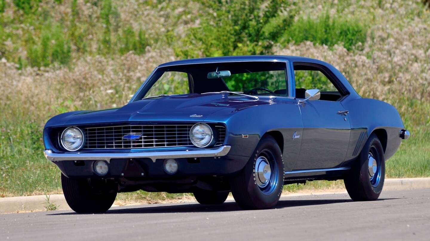 This 1969 Chevrolet Camaro ZL1 has an estimated price of $800,000 to $1,000,000