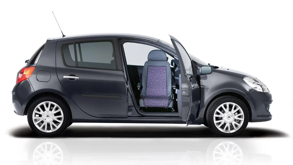 Renault will offer Europe's first original equipment swivel seat on its New Clio