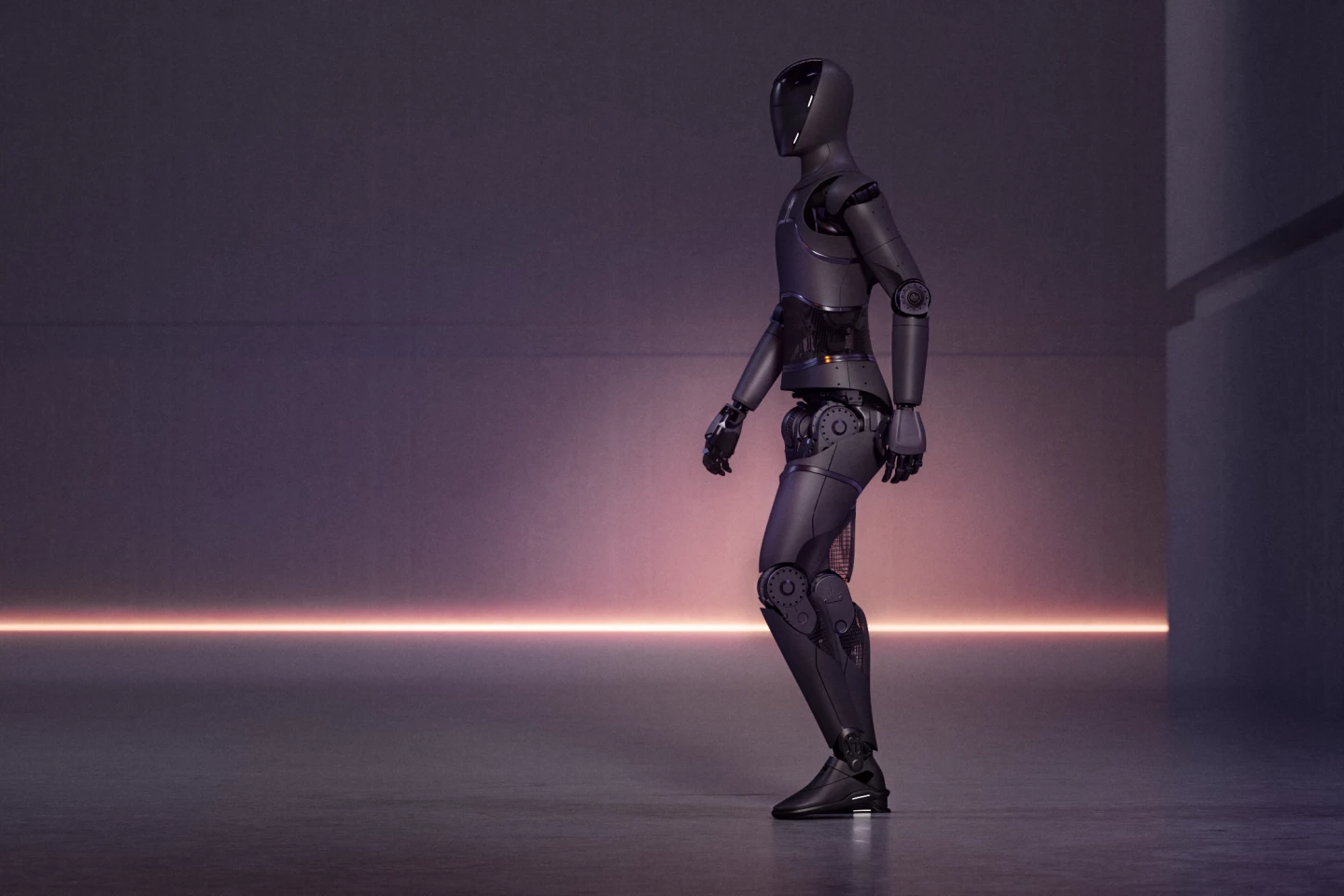 Standing 5 ft 6 and weighing 132 lb, Figure's 01 humanoid robot laborer will carry up to 44 lb and work for up to five hours on a charge