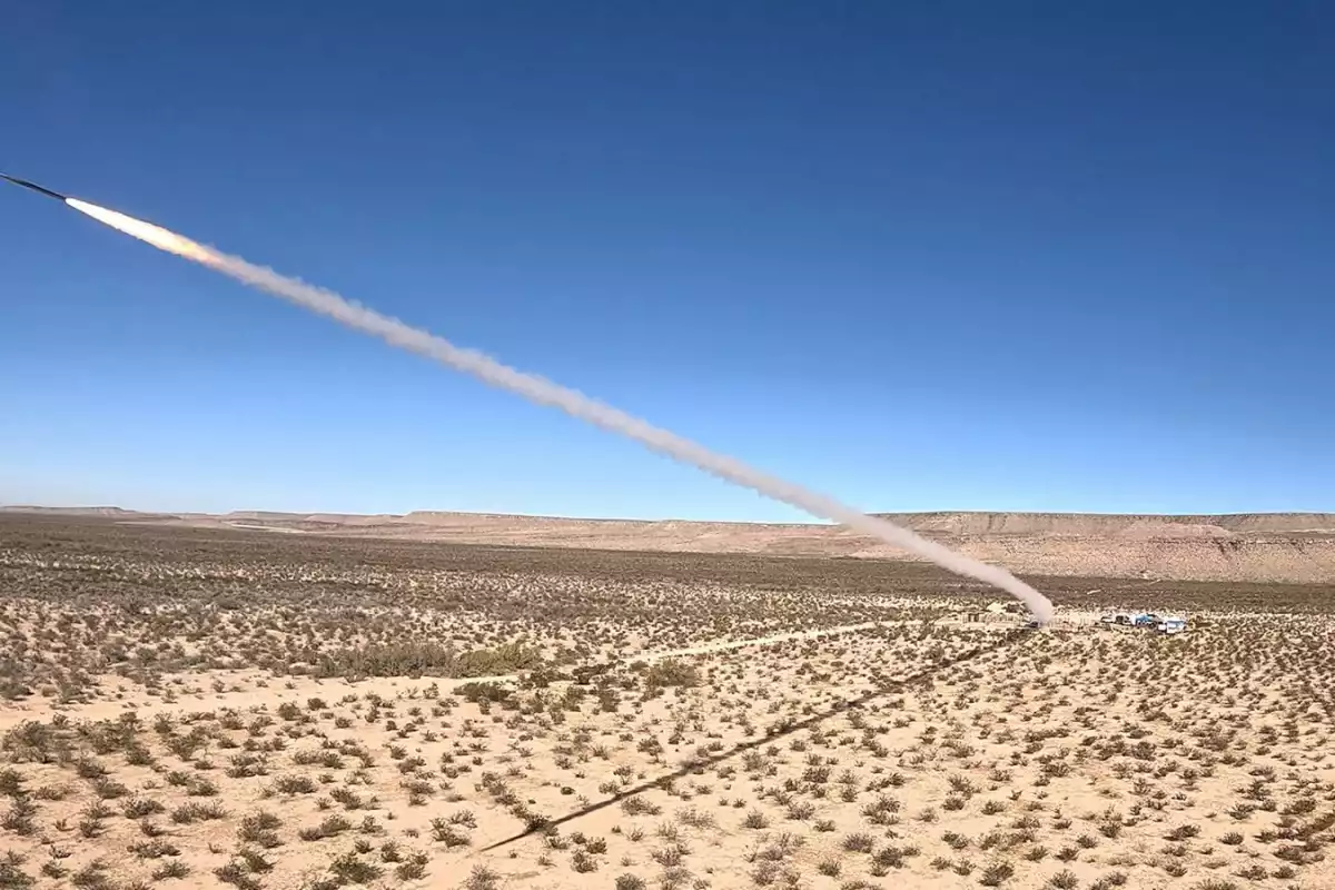 The NGSRI missile in the latest flight tests