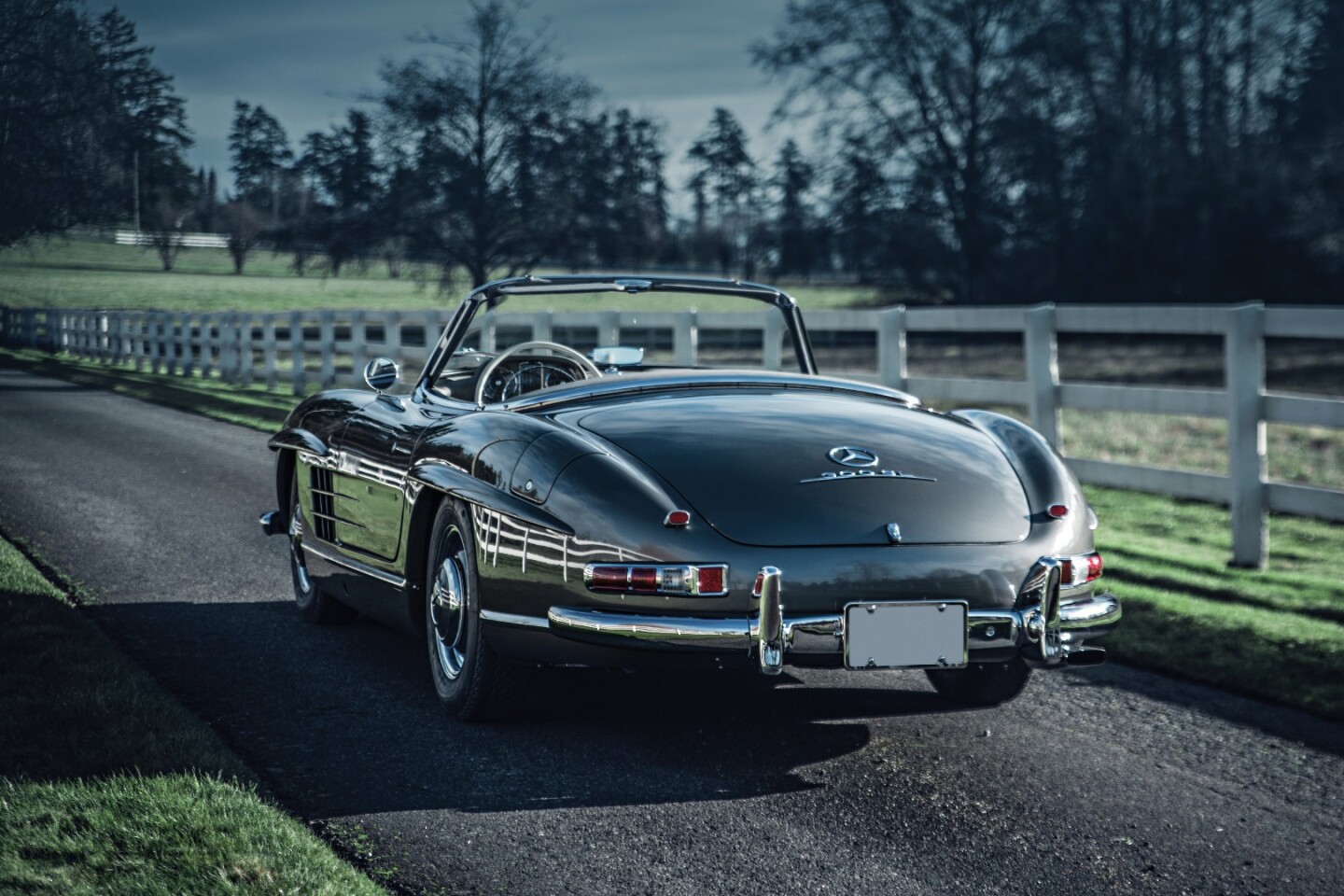 This 1958 Mercedes-Benz 300 SL Roadster has an estimated price of $1,250,000 to $1,500,000