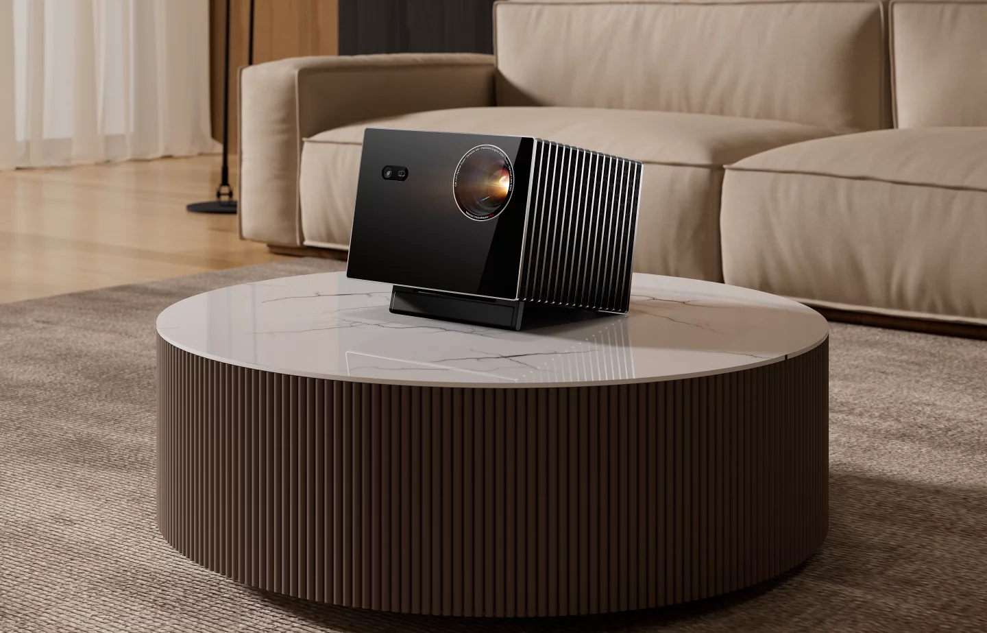 Bright, colorful and crisp 4K viewing made large: The Valerion VisionMaster Max delivers cinematic viewing at home