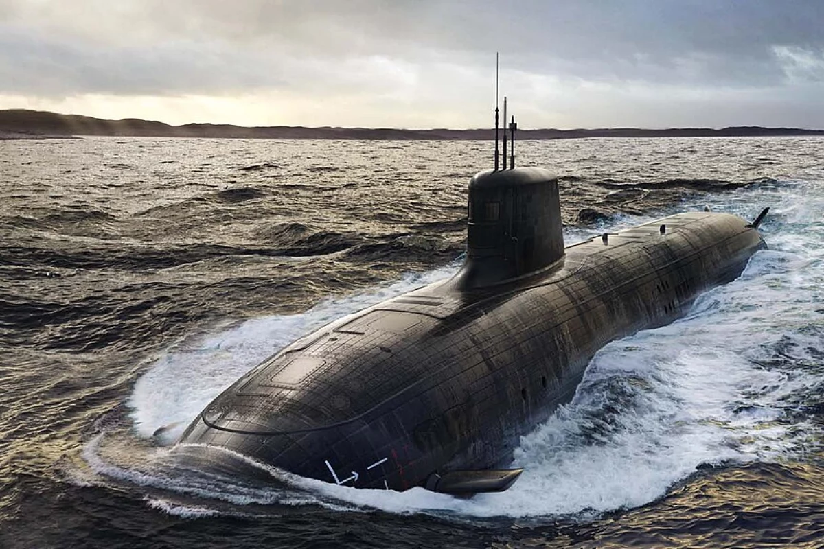 Artist's concept of SSN-AUKUS